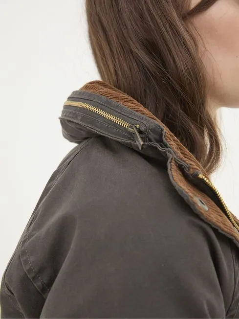 Women Fatface Coats and Jackets Brown Sussex Heritage Coat