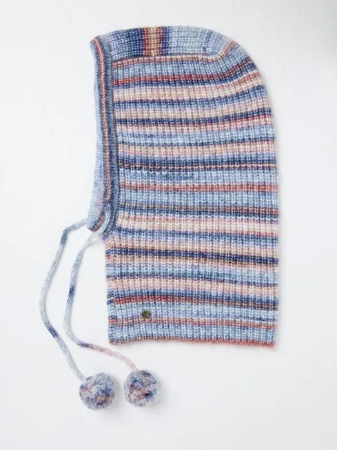 Women Fatface Hats Navy Space Dye Hood