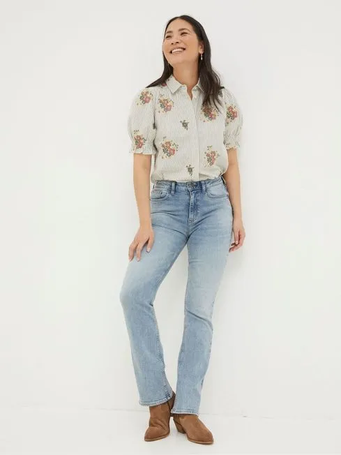 Women Fatface Jeans Blue Brooke Bootcut Jeans Women Fatface Jeans Blue Brooke Bootcut Jeans