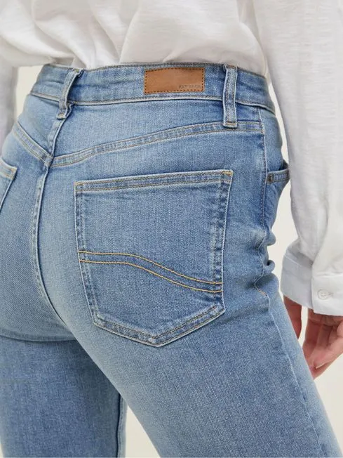 Women Fatface Jeans Blue Sway Capri Jeans Women Fatface Jeans Blue Sway Capri Jeans
