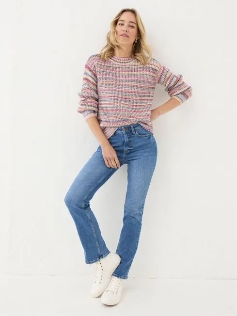 Women Fatface Jeans Brooke Denim Vintage Bootcut Jeans