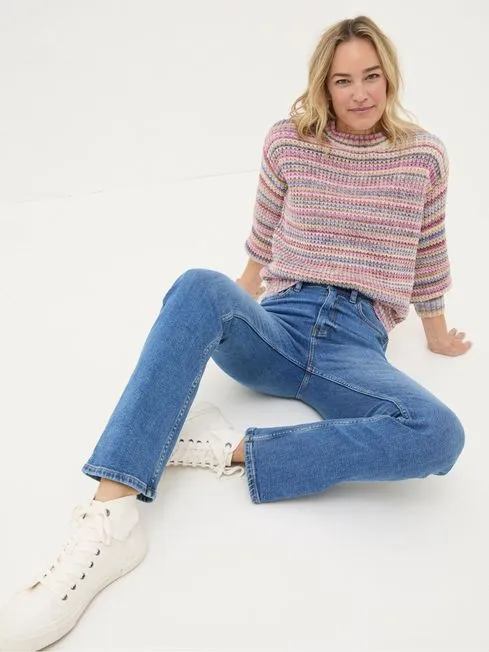 Women Fatface Jeans Brooke Denim Vintage Bootcut Jeans