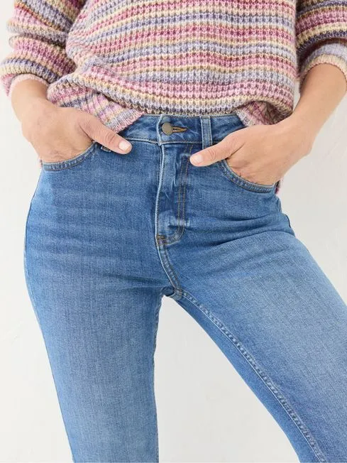 Women Fatface Jeans Brooke Denim Vintage Bootcut Jeans
