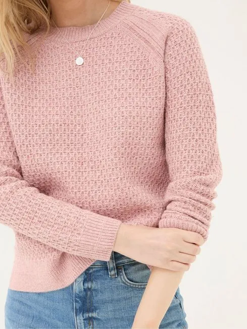 Women Fatface Knitwear Ella Pink Jumper Women Fatface Knitwear Ella Pink Jumper