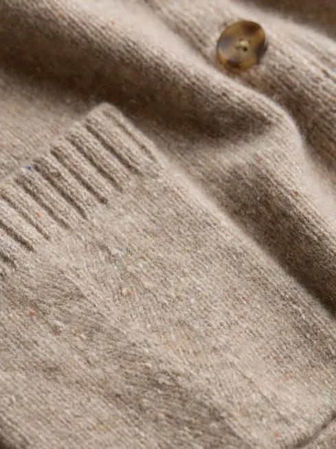 Women Fatface Knitwear Oatmeal Lyanna Cardigan Women Fatface Knitwear Oatmeal Lyanna Cardigan