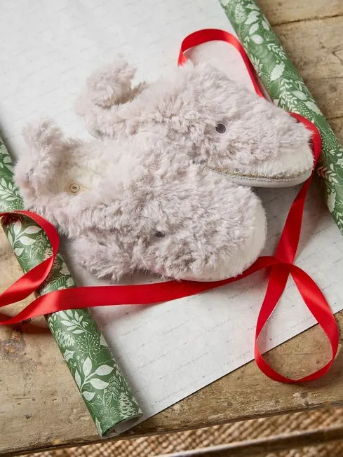 Women Fatface Loungewear Wynn Light Grey Wynn Whale Slippers Women Fatface Loungewear Wynn Light Grey Wynn Whale Slippers