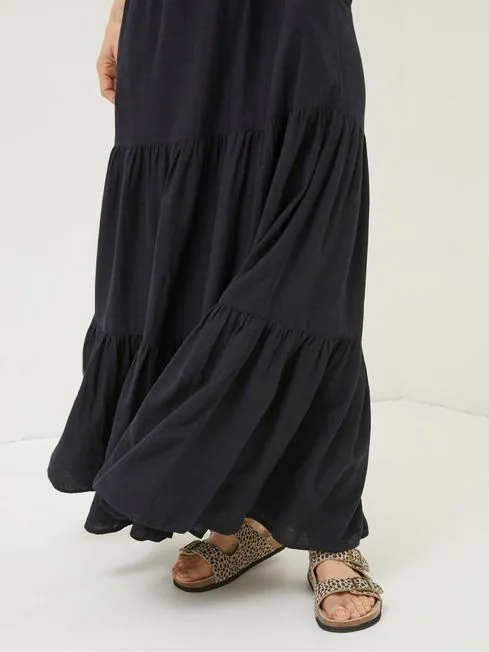 Women Fatface Maxi Dresses Black Danielle Maxi Dress Women Fatface Maxi Dresses Black Danielle Maxi Dress