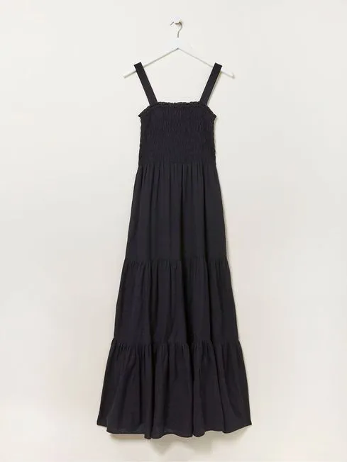 Women Fatface Maxi Dresses Black Danielle Maxi Dress Women Fatface Maxi Dresses Black Danielle Maxi Dress