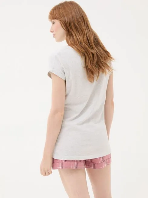 Women Fatface Pajamas and Nightwear Bearly Awake Grey 100 Cotton Pyjama Top Women Fatface Pajamas and Nightwear Bearly Awake Grey 100 Cotton Pyjama Top