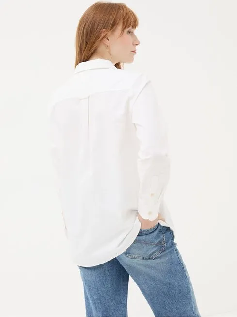 Women Fatface Shirts and Blouses Olivia White 100 Cotton Shirt Women Fatface Shirts and Blouses Olivia White 100 Cotton Shirt