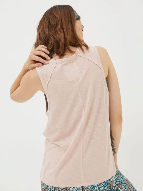 Women Fatface Tops and TShirts Ione Pink Vest Women Fatface Tops and TShirts Ione Pink Vest