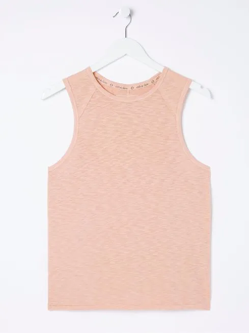 Women Fatface Tops and TShirts Ione Pink Vest Women Fatface Tops and TShirts Ione Pink Vest