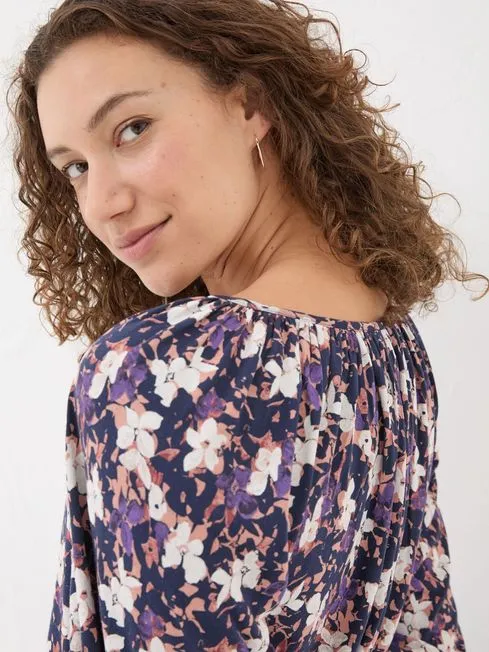 Women Fatface Tops and TShirts Lily Multi Floral Top Women Fatface Tops and TShirts Lily Multi Floral Top