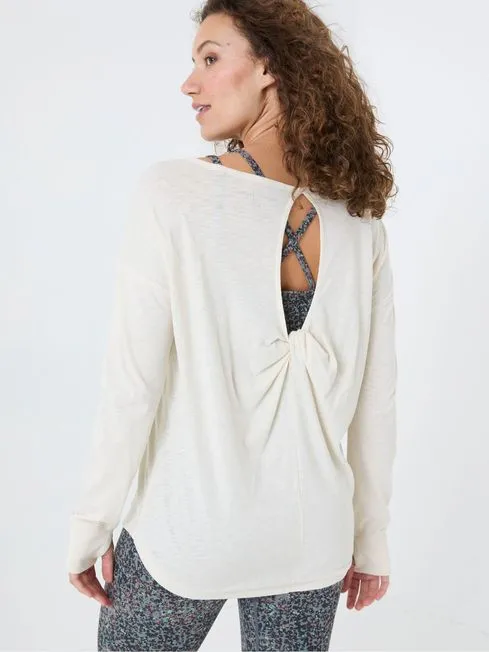 Women Fatface Tops and TShirts Natural Cotton Blend Gio Top