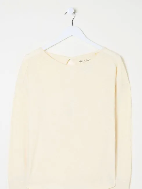Women Fatface Tops and TShirts Natural Cotton Blend Gio Top