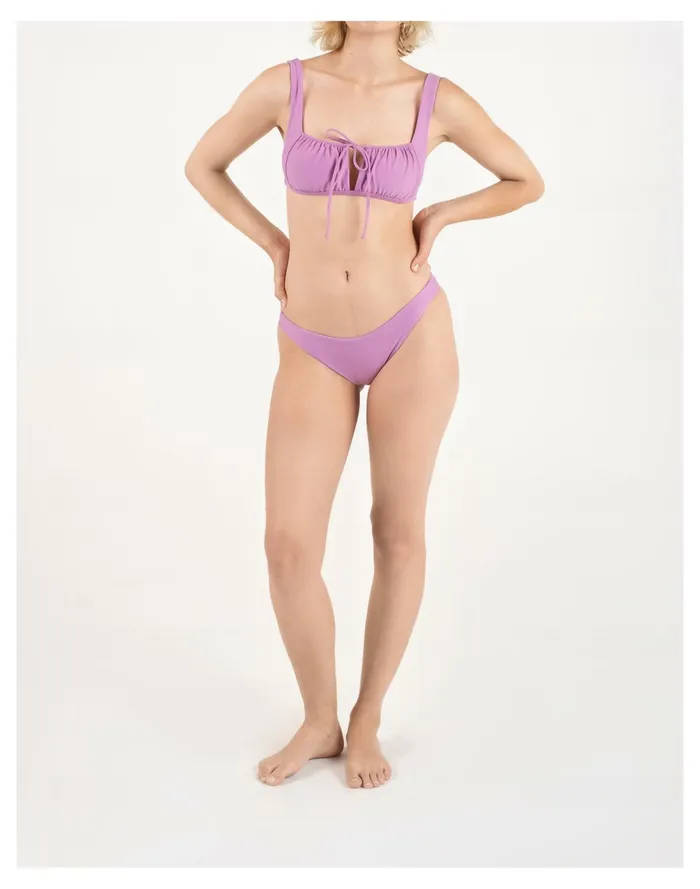 Women GALAMAAR Curve Brief Pink Madewell Swim