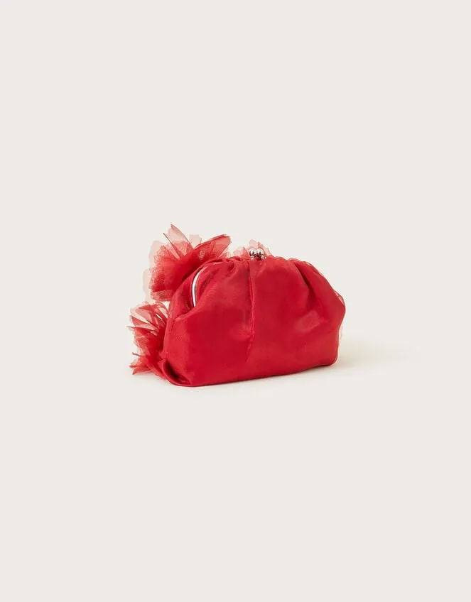 Women Georgette Corsage Bag Monsoon Bags and Purses