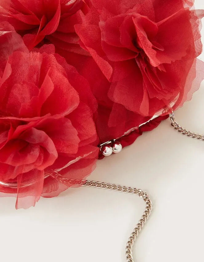 Women Georgette Corsage Bag Monsoon Bags and Purses