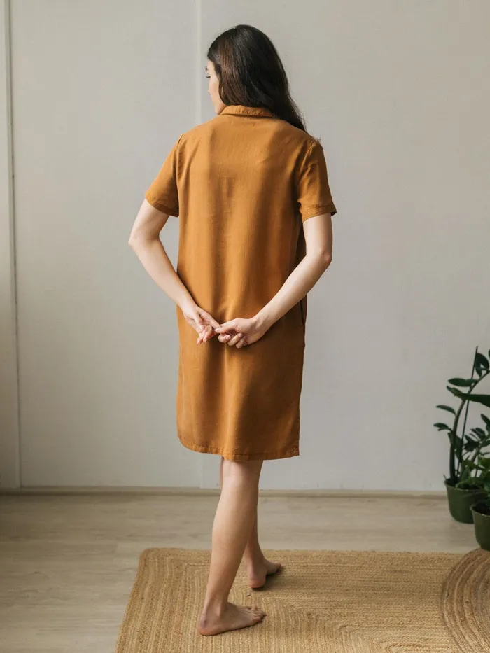 Women Ginger 8211 Caramel TWOTHIRDS Dresses