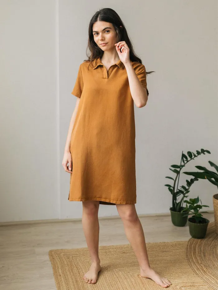 Women Ginger 8211 Caramel TWOTHIRDS Dresses