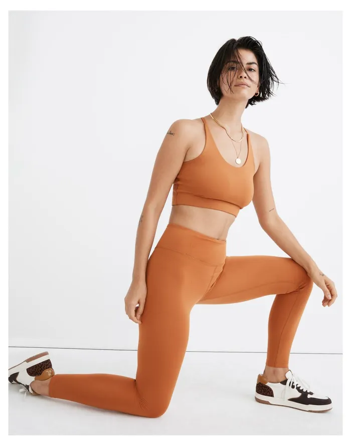 Women Girlfriend Collective Seamless High Rise 28 12034 Leggings In Spice Spice Madewell Activewear Women Girlfriend Collective Seamless High Rise 28 12034 Leggings In Spice Spice Madewell Activewear