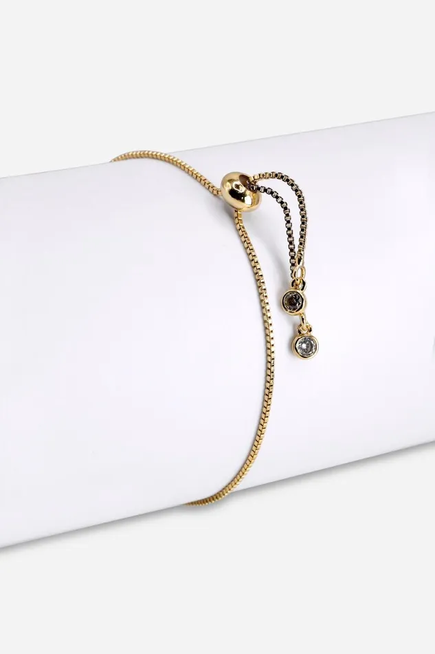 Women Gold Adjustable Star Friendship Bracelet Roman Jewellery