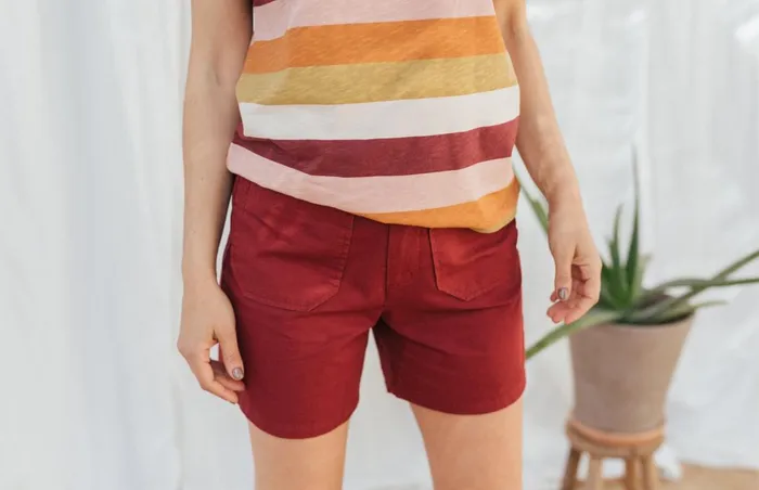 Women Guanaja 8211 Fired Brick TWOTHIRDS Shorts