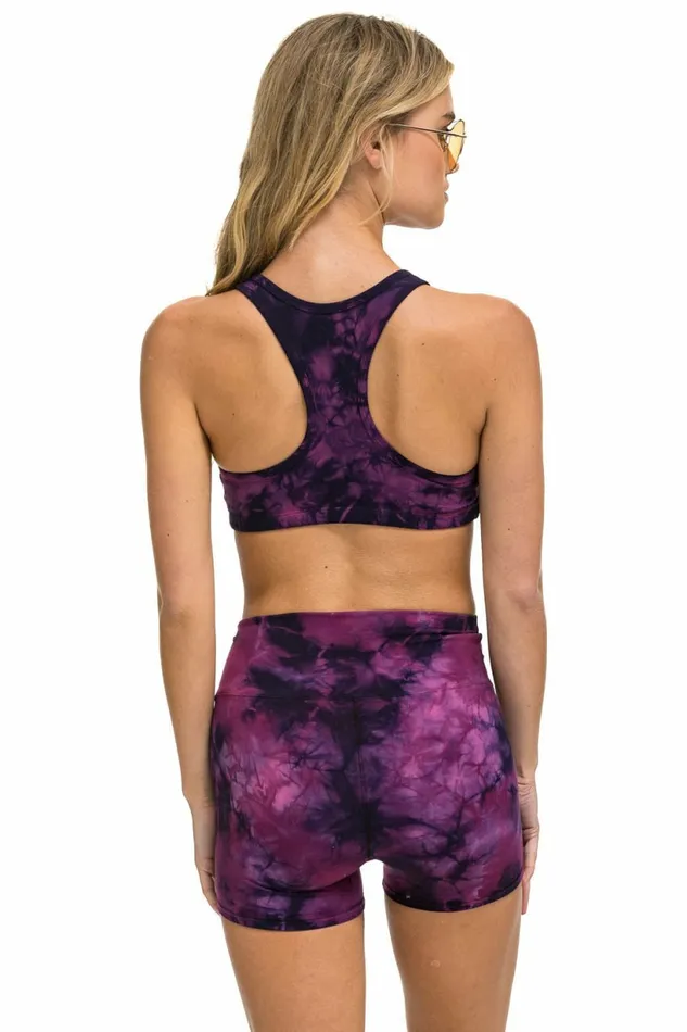 Women HAND DYED SPORTS BRA TIE DYE CRYSTAL ROSE Aviator Nation SportsBras Women HAND DYED SPORTS BRA TIE DYE CRYSTAL ROSE Aviator Nation SportsBras