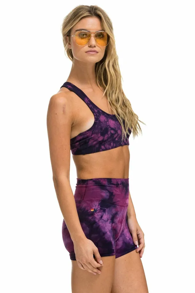 Women HAND DYED SPORTS BRA TIE DYE CRYSTAL ROSE Aviator Nation SportsBras Women HAND DYED SPORTS BRA TIE DYE CRYSTAL ROSE Aviator Nation SportsBras
