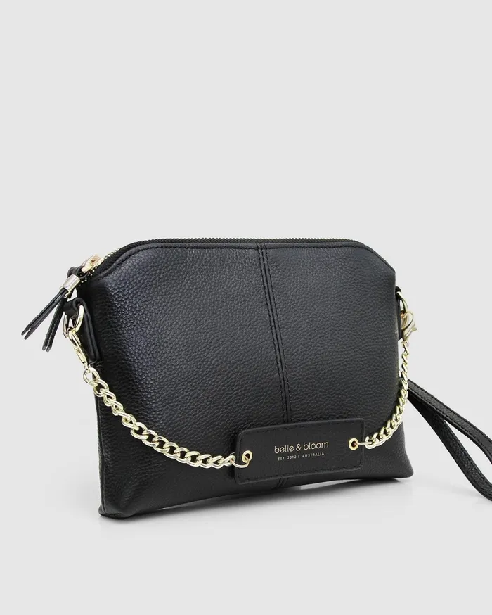Women Handbags Belle and Bloom Honey Honey CrossBody Bag 8211 Black