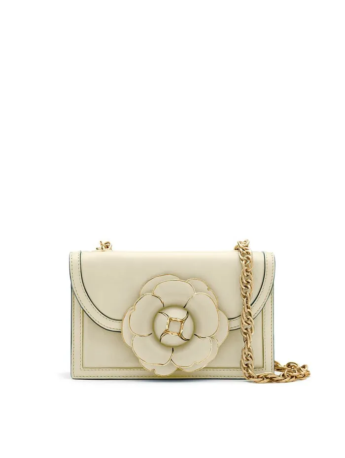 Women Handbags Oscar De La Renta Bone TRO Bag Bone