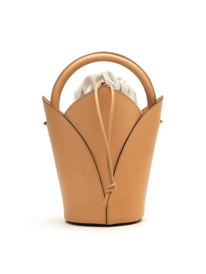 Women Handbags Oscar De La Renta Tulipan Top Handle Bag Almond Women Handbags Oscar De La Renta Tulipan Top Handle Bag Almond