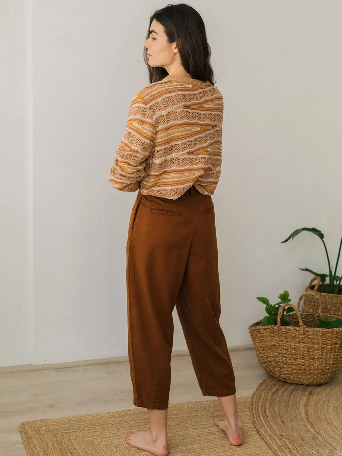 Women Haruku 8211 Old Gold TWOTHIRDS Pants
