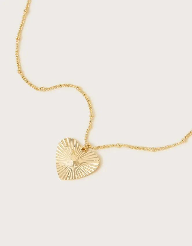 Women Heart Necklace Monsoon Jewellery and Hair
