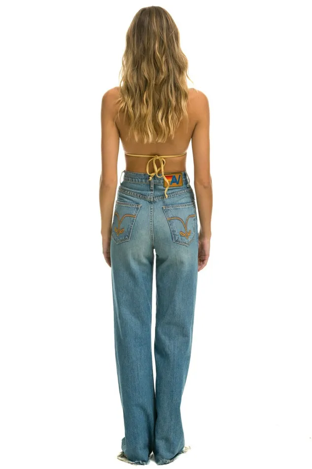 Women HI RISE WIDELEG GYPSY JEAN 8211 VINTAGE Aviator Nation Denim Women HI RISE WIDELEG GYPSY JEAN 8211 VINTAGE Aviator Nation Denim