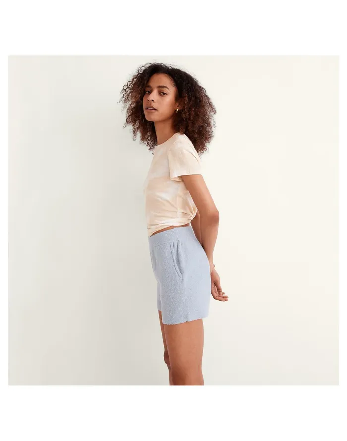 Women Holmden Sweater Shorts Dusty Pool Madewell Sweaters Women Holmden Sweater Shorts Dusty Pool Madewell Sweaters