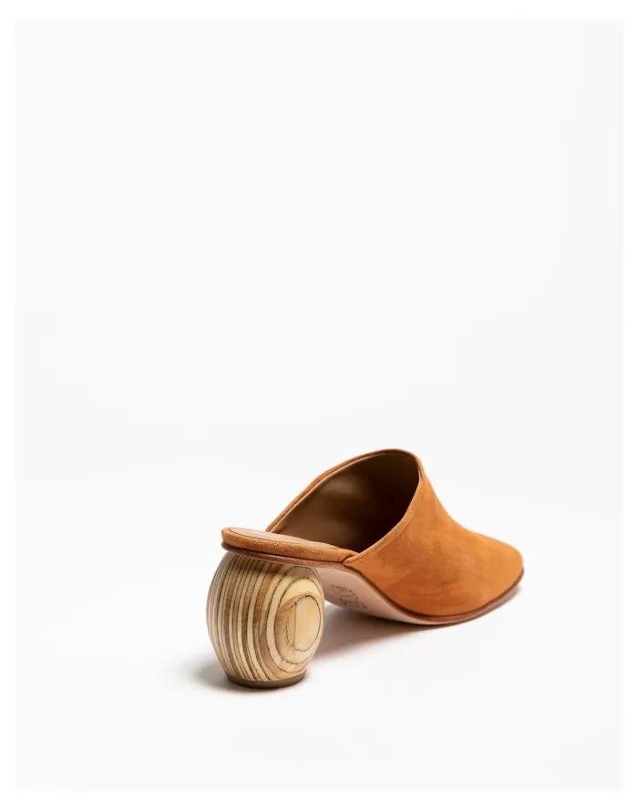 Women HUMA BLANCO Suede Tulisa Mules Rust Madewell Heels Women HUMA BLANCO Suede Tulisa Mules Rust Madewell Heels