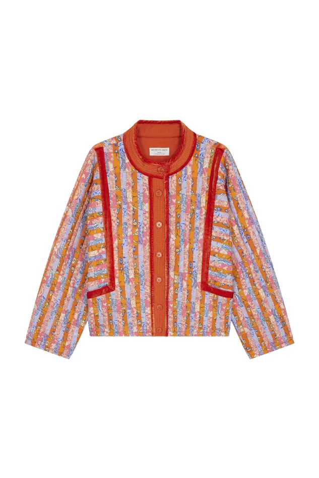Women Jacket Yogi Meli Veste Rayonne Multicolore Des Petits Hauts Coats and Jackets