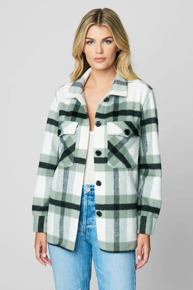 Women Jackets Blank Nyc Mountain Top Shacket