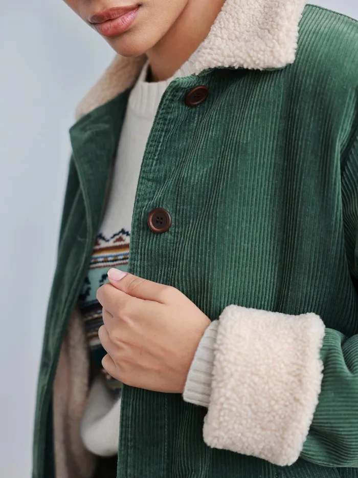 Women Jackets Women 8211 Russell 8211 Duck Green TWOTHIRDS Jackets