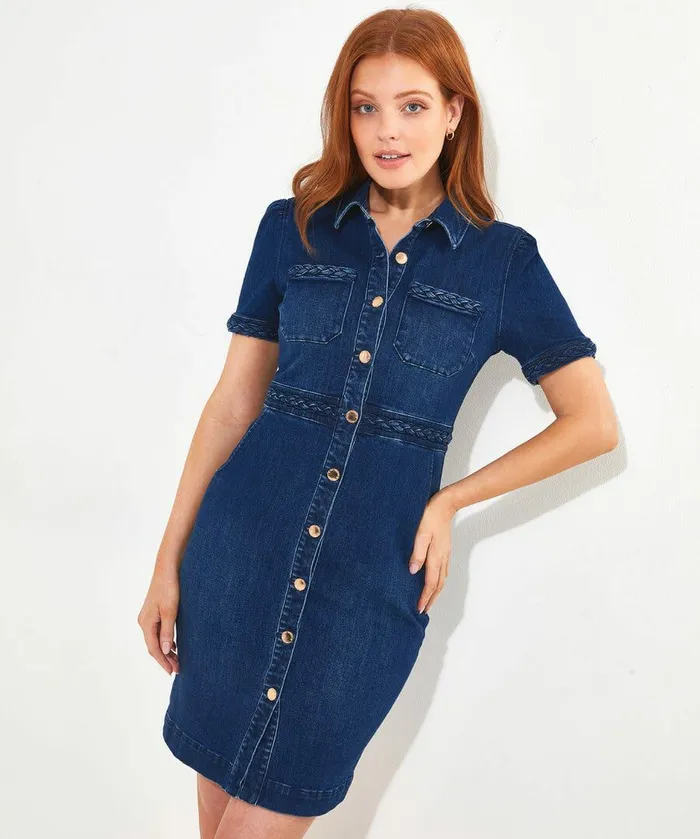 Women Joe Browns Dreamer Denim Dress Blue