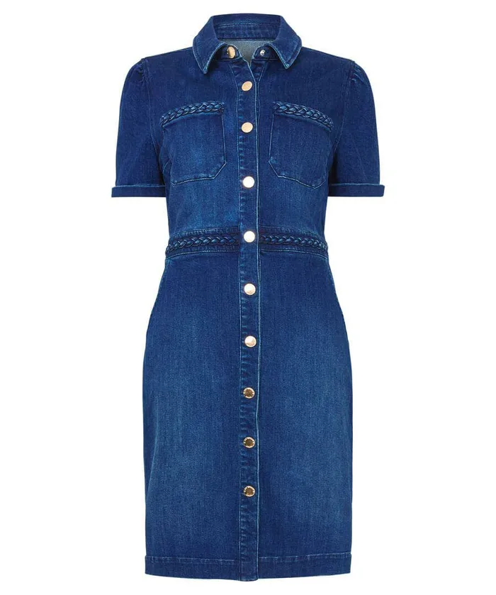 Women Joe Browns Dreamer Denim Dress Blue Women Joe Browns Dreamer Denim Dress Blue