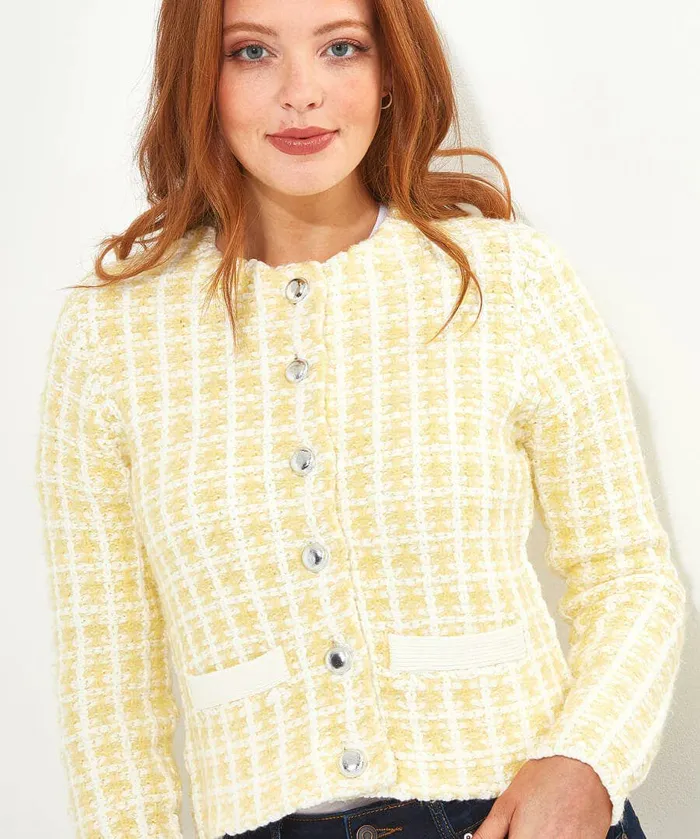 Women Joe Browns Elegant Eloise Cardigan Yellow Women Joe Browns Elegant Eloise Cardigan Yellow