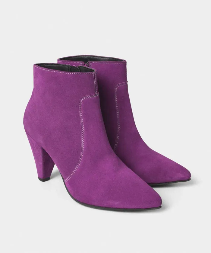 Women Joe Browns I039m Obsessed Suede Bootees Violetblack Women Joe Browns I039m Obsessed Suede Bootees Violetblack