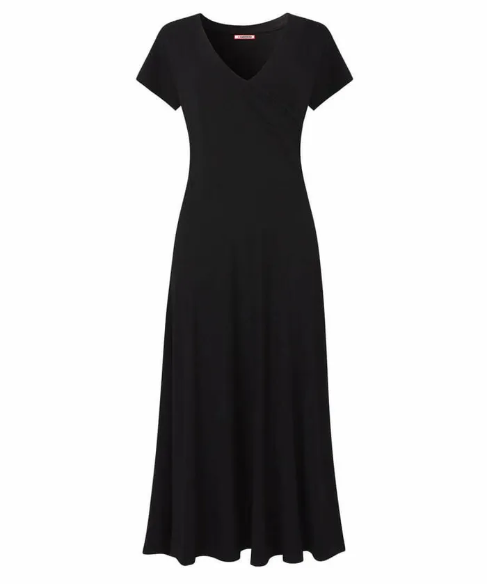 Women Joe Browns Jenna Wrap Dress Cobaltblack Women Joe Browns Jenna Wrap Dress Cobaltblack
