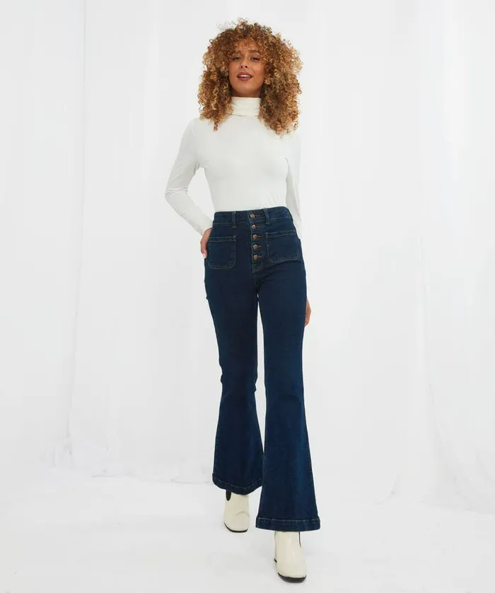 Women Joe Browns Jersey Roll Neck Top Blackberryorangewinter White Women Joe Browns Jersey Roll Neck Top Blackberryorangewinter White