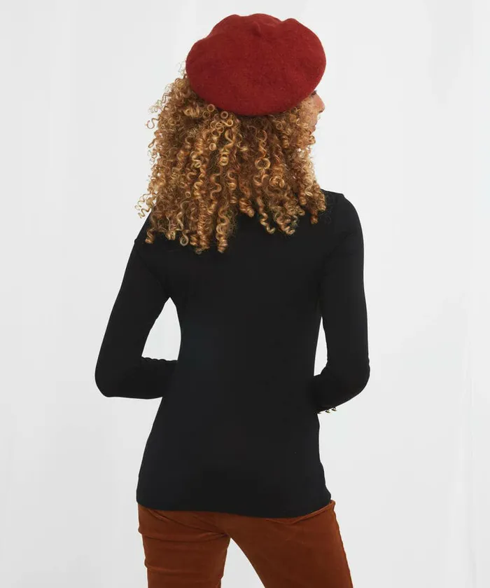 Women Joe Browns Jersey Roll Neck Top Blackberryorangewinter White Women Joe Browns Jersey Roll Neck Top Blackberryorangewinter White