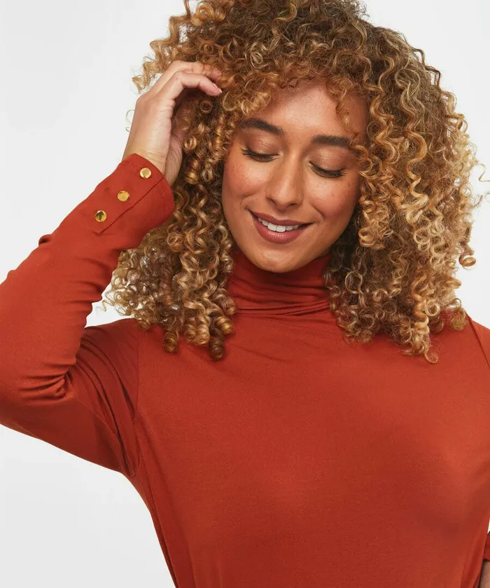 Women Joe Browns Jersey Roll Neck Top Blackberryorangewinter White Women Joe Browns Jersey Roll Neck Top Blackberryorangewinter White