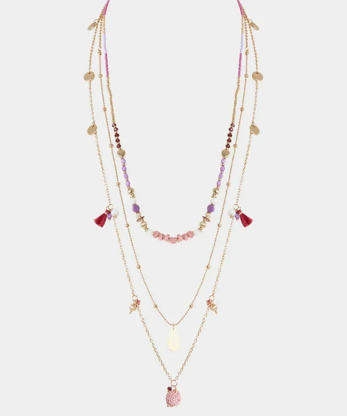 Women Joe Browns Kings Road Necklace Purple Women Joe Browns Kings Road Necklace Purple