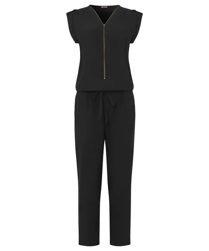 Women Joe Browns Loren Zip Jumpsuit Black Women Joe Browns Loren Zip Jumpsuit Black